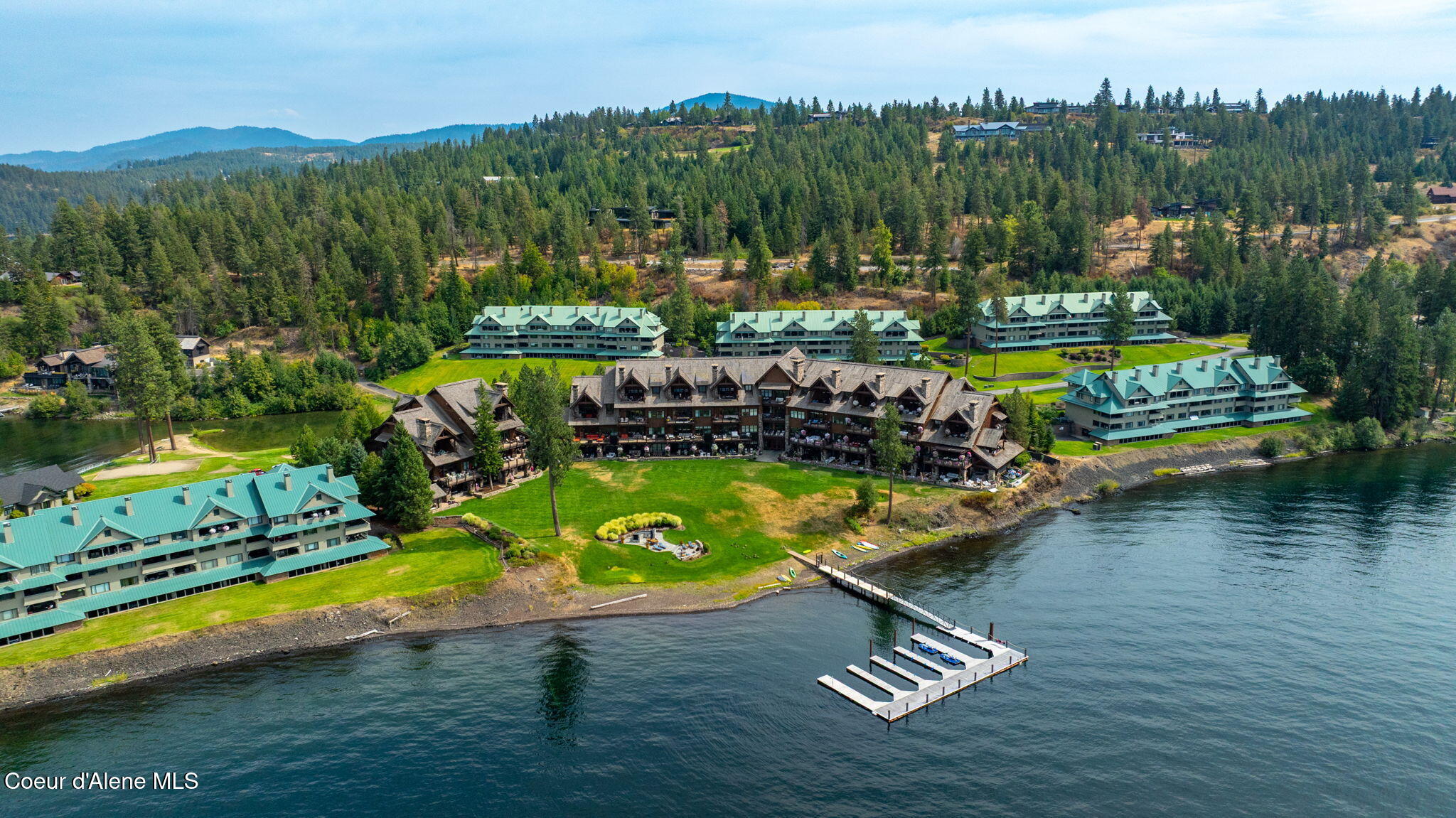 4757 South Arrow Point Drive, Unit 305 Harrison, ID 83833 - Photo 57 of 63 View from the Lake