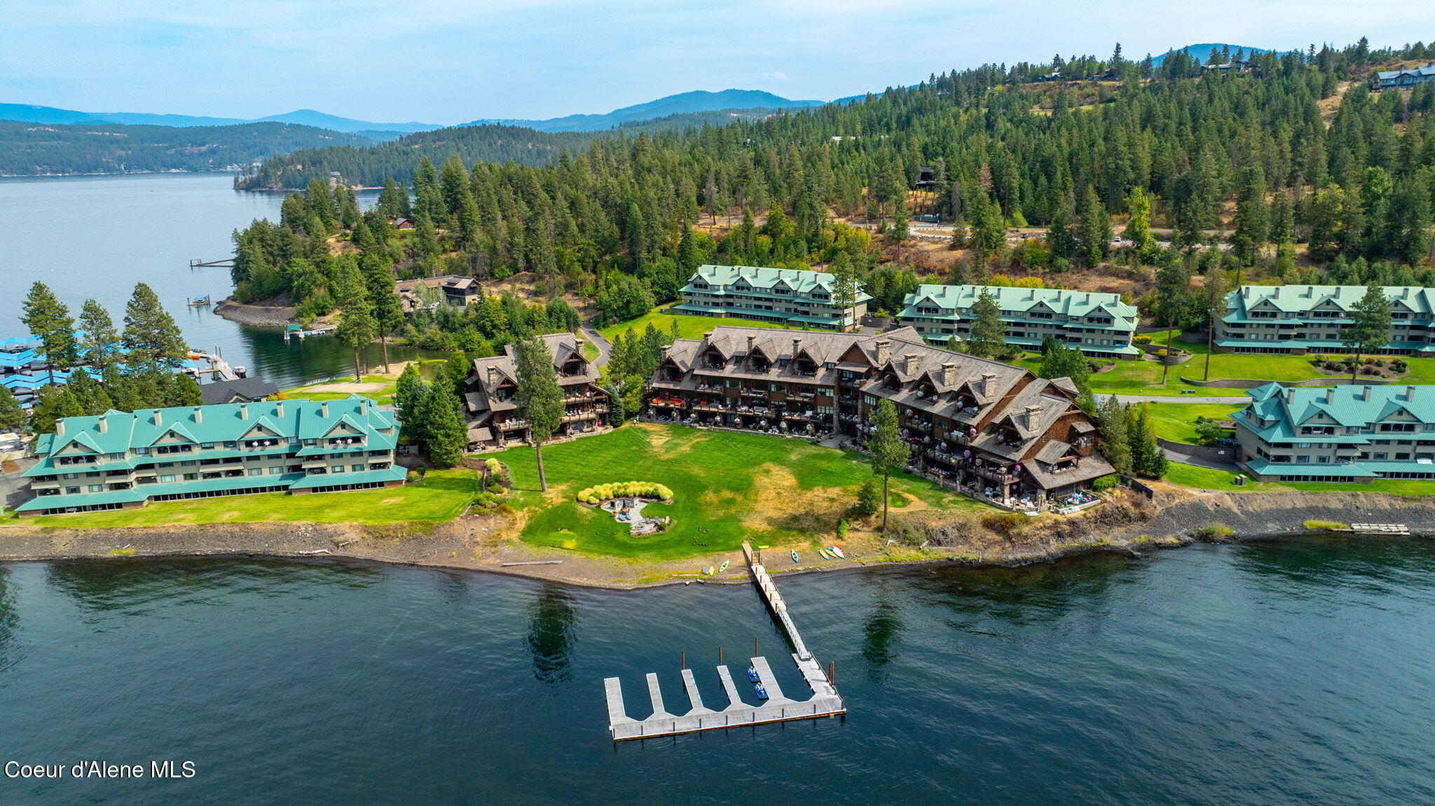 4757 South Arrow Point Drive, Unit 305 Harrison, ID 83833 - Photo 58 of 63 View from the Lake