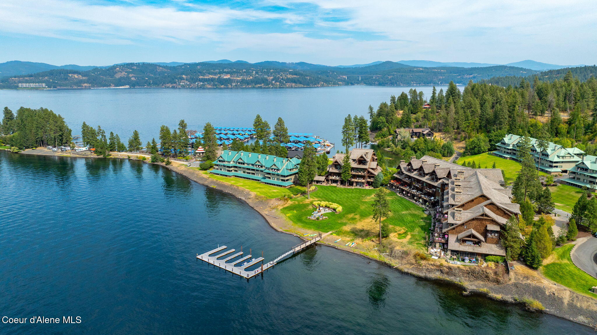 4757 South Arrow Point Drive, Unit 305 Harrison, ID 83833 - Photo 59 of 63 View from the Lake