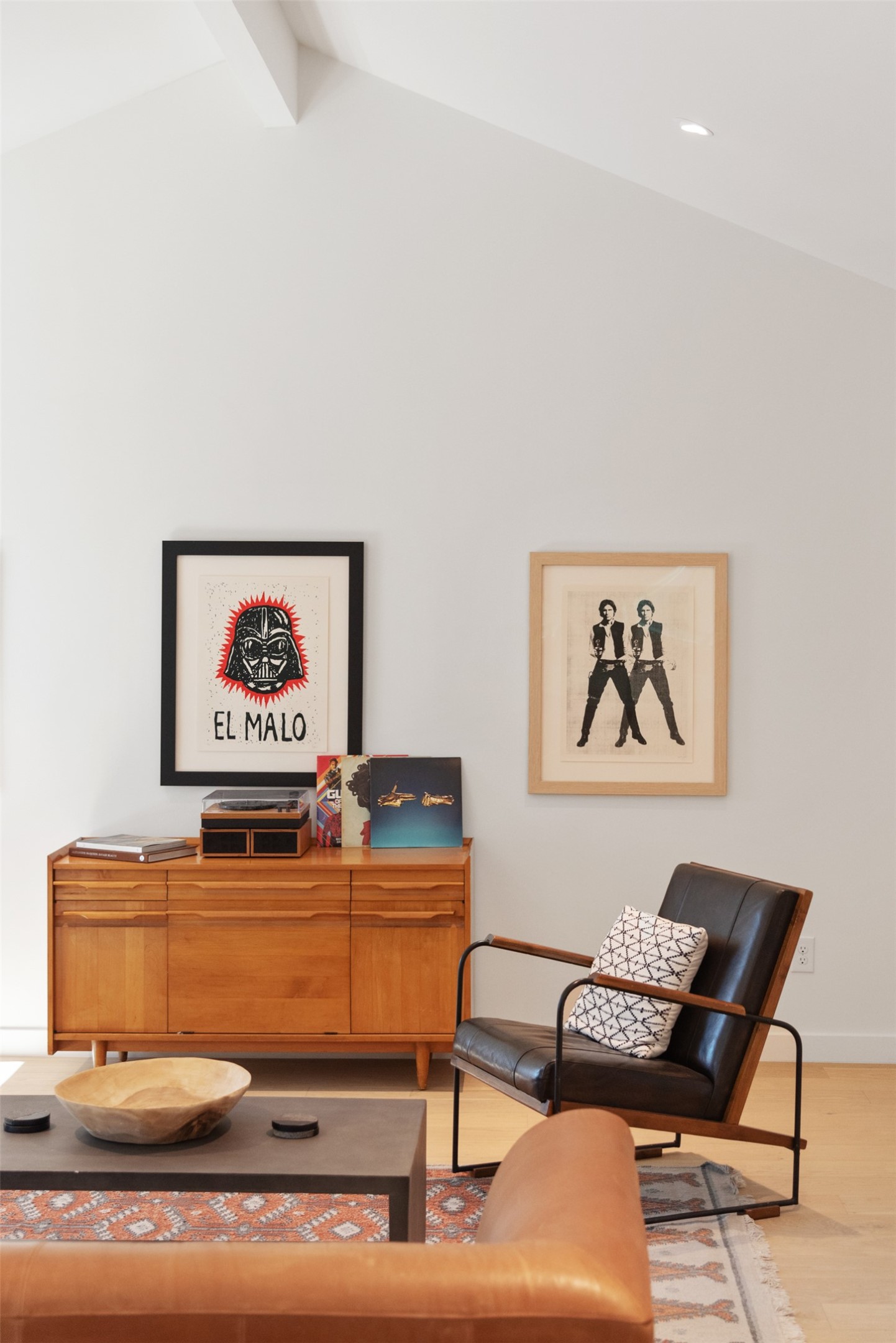 2815 Goldbridge Drive Austin, TX 78745 - Photo 9 of 40 Living area featuring light wood-style floors and baseboards