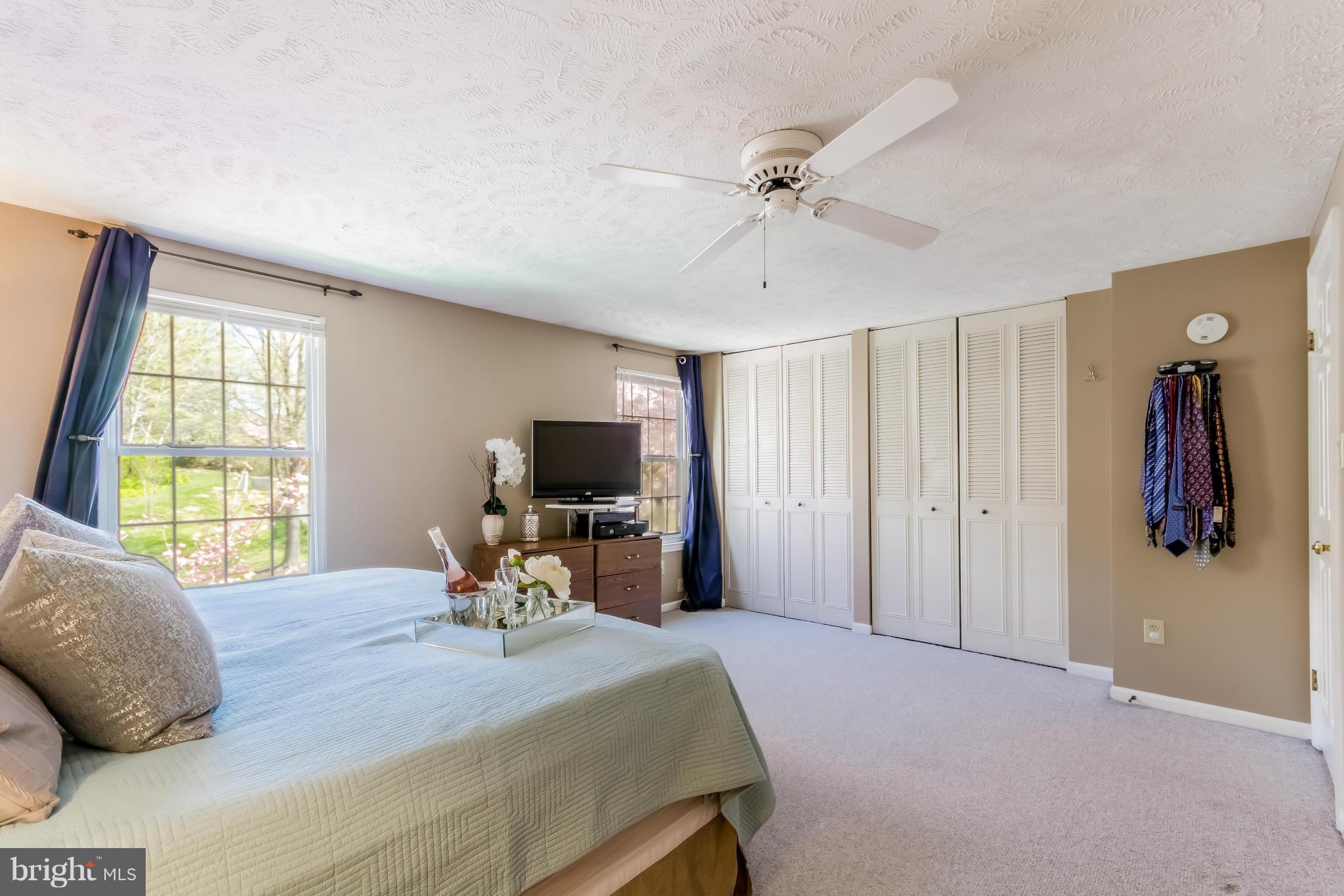 1547 Autumn Ridge Circle Reston, VA 20194 - Photo 18 of 30 a bedroom with a bed and a television