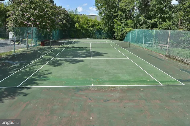 a front view of a building with street view