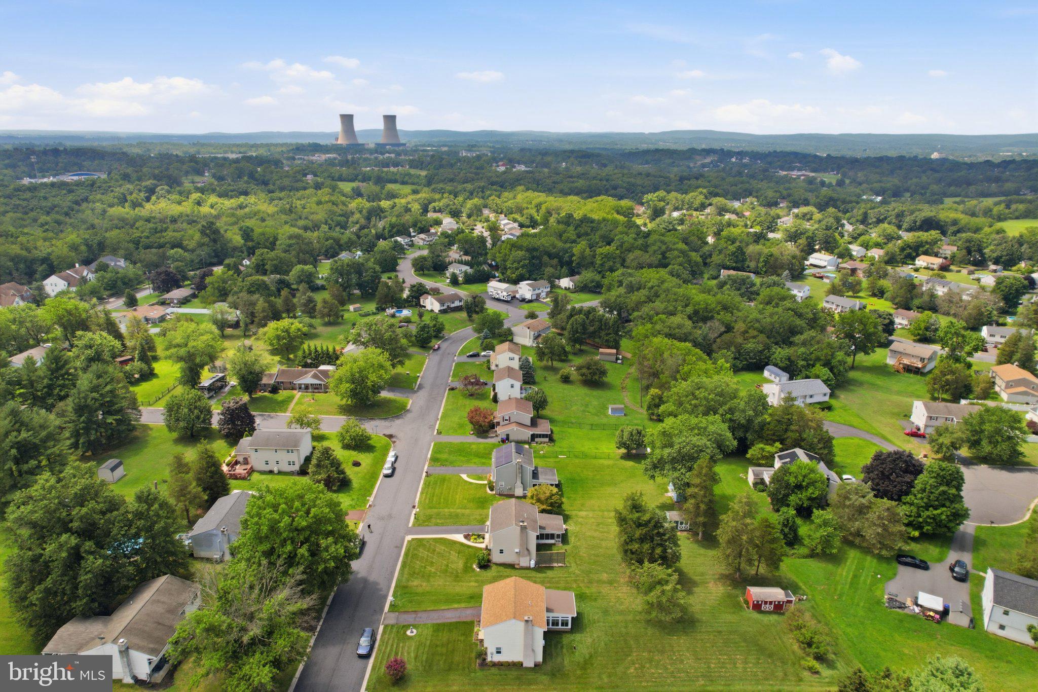 1385 Woodmere Road Pottstown, PA 19464 - Photo 58 of 63 Serene suburban landscape unfolds.