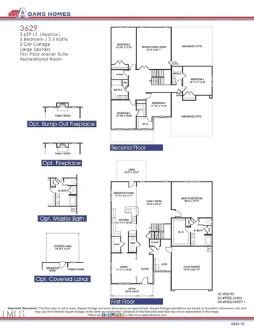 $477,400 | 198 Lake Edge Drive, Lillington, NC 27546