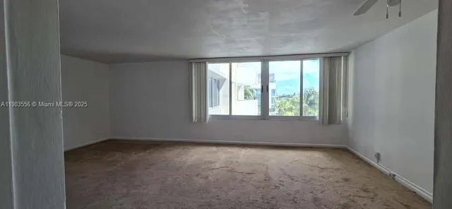 a view of a balcony with a potted plant
