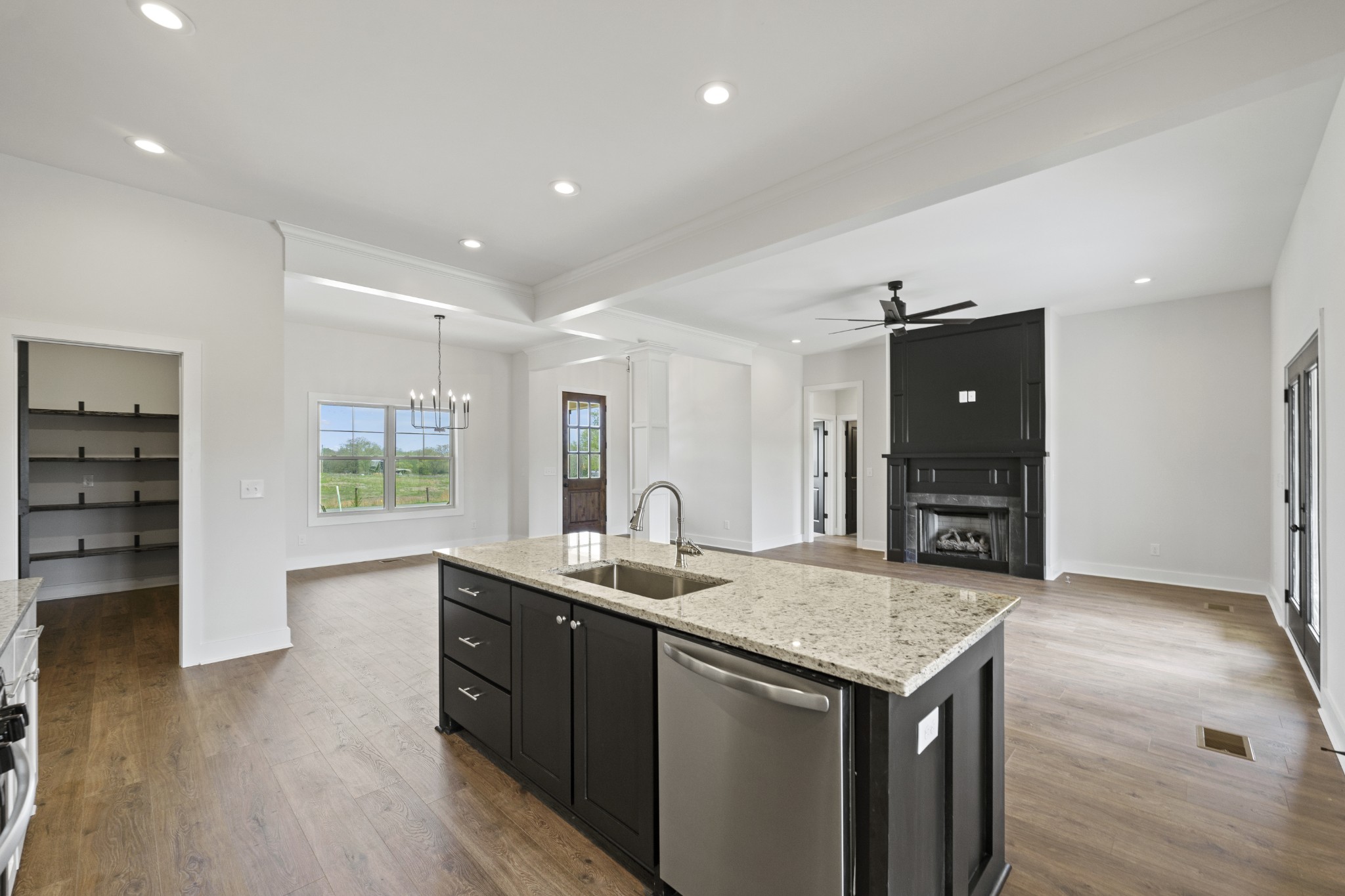 3368 Calista Road White House, TN 37188 - Photo 17 of 37 a kitchen with a sink and cabinets