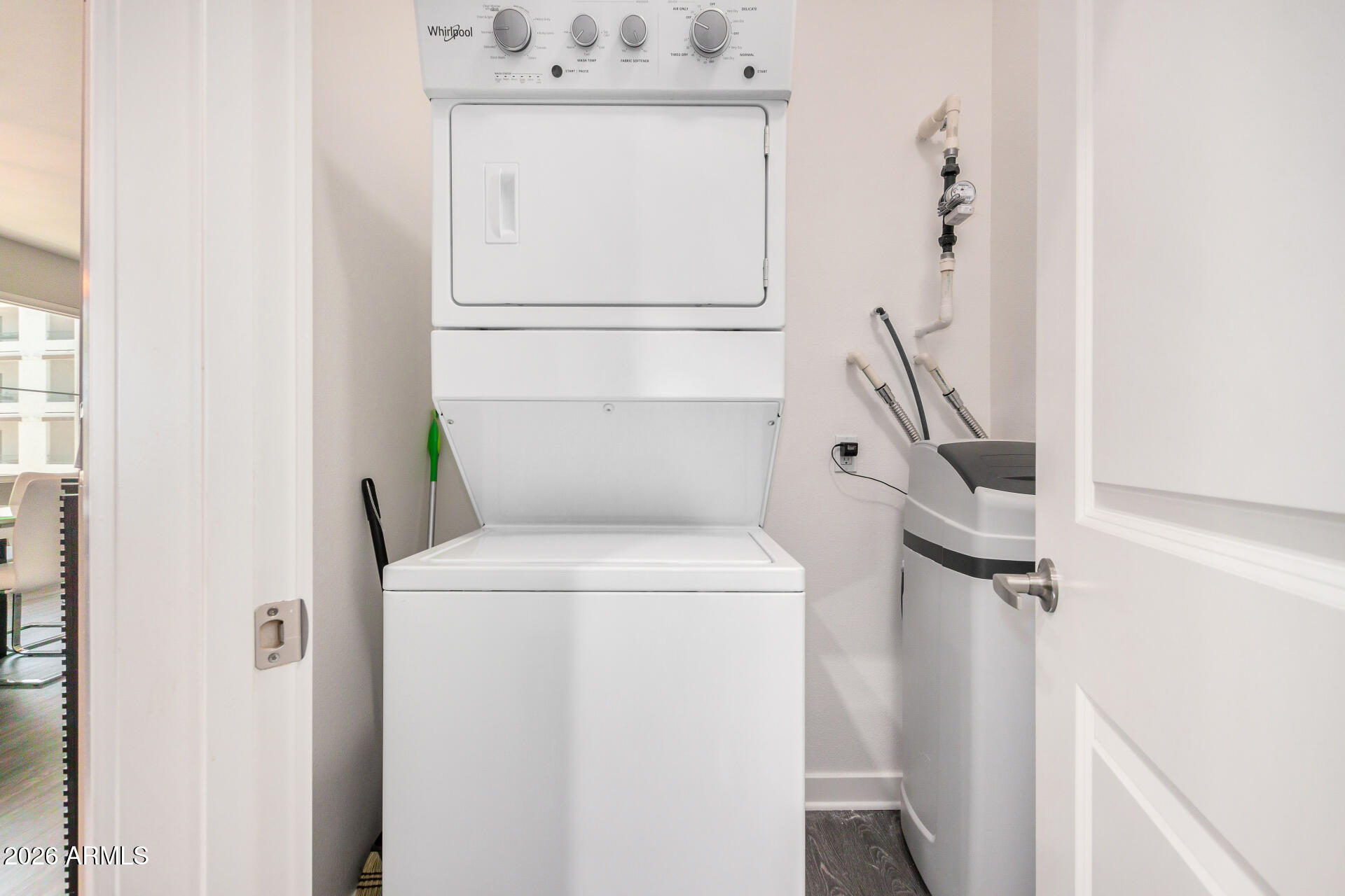 2511 West Queen Creek Road, Unit 258 Chandler, AZ 85248 - Photo 16 of 28 a utility room with dryer and washer