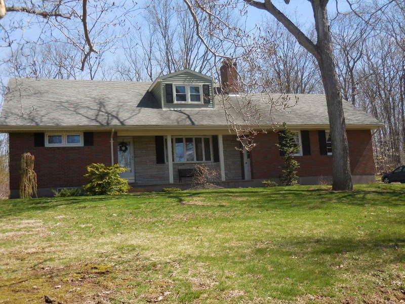 a view of a house with garden