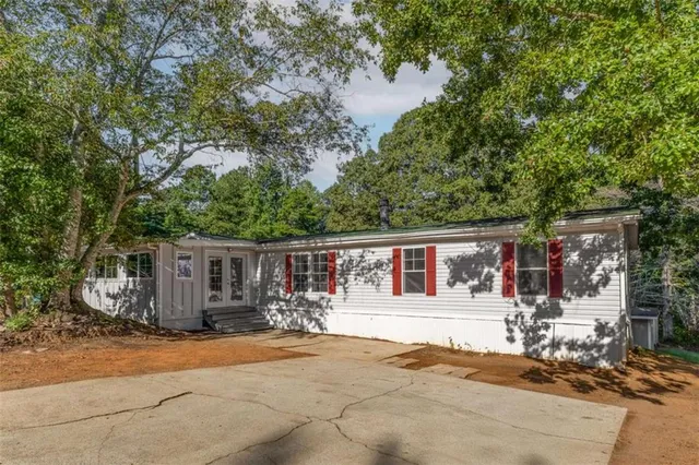 a house view with a sitting space