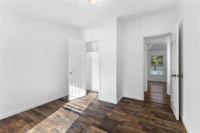 a view of empty room