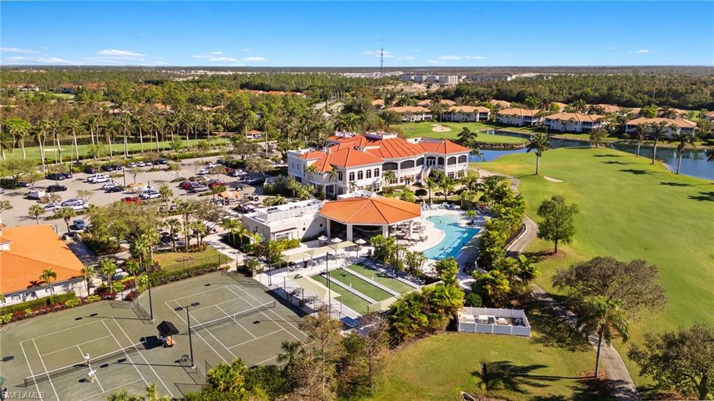 4832 Cerromar Drive Naples, FL 34112 - Photo 24 of 30 an aerial view of residential houses with outdoor space