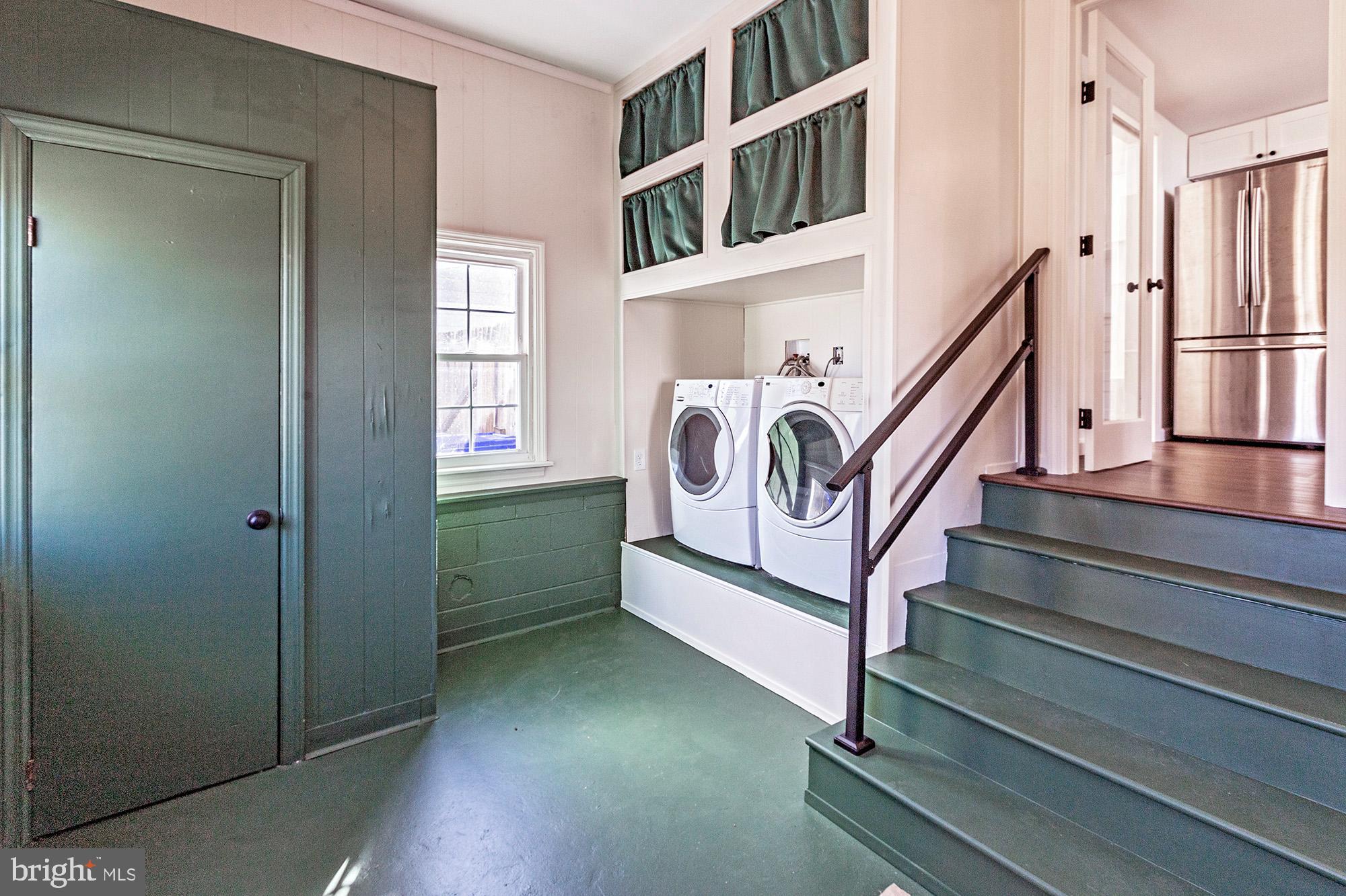 56 Main Street Hancocks Bridge, NJ 08038 - Photo 6 of 33 Charming laundry nook with stylish storage.