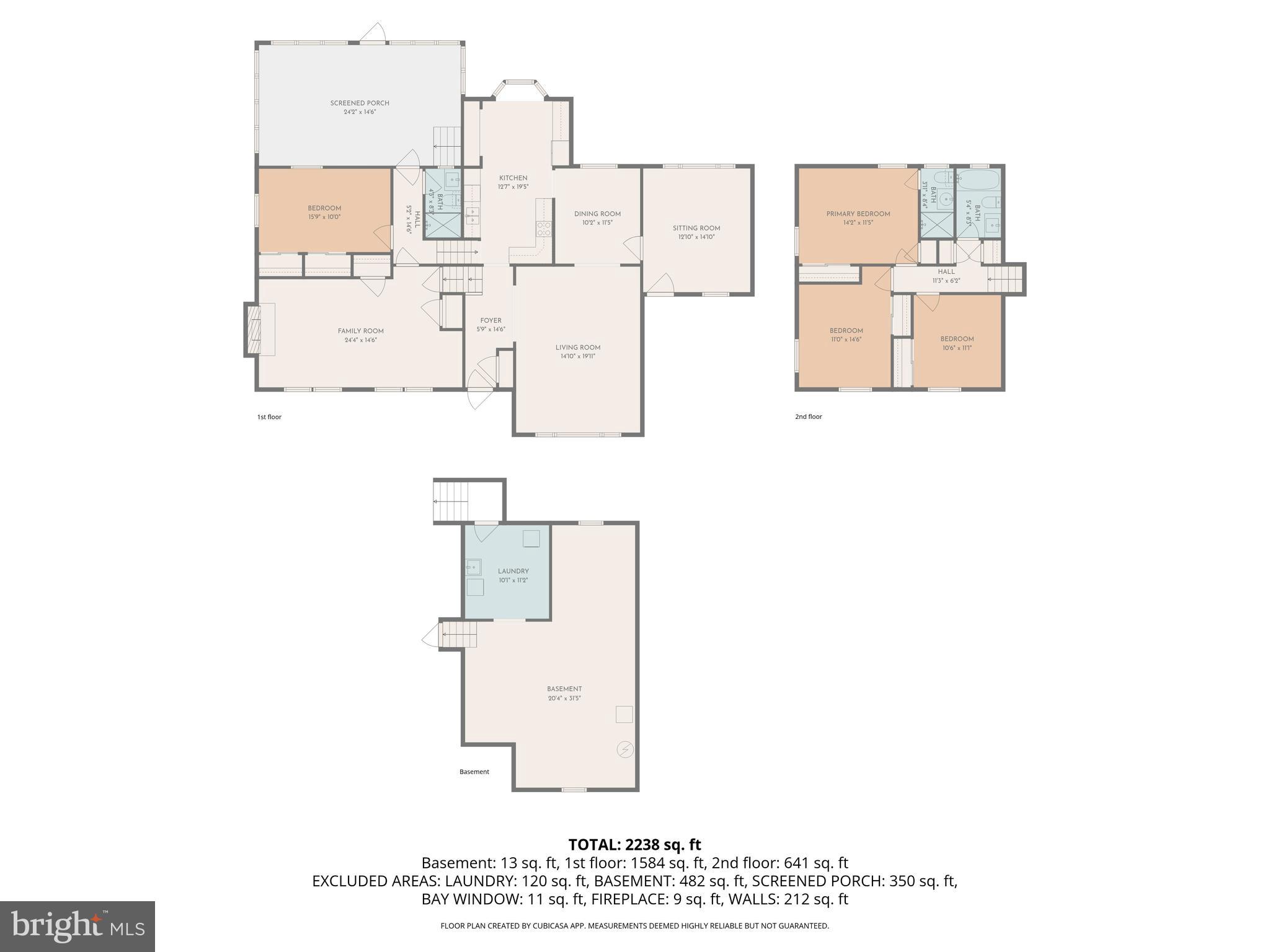 807 Winhall Way Silver Spring, MD 20904 - Photo 13 of 82 a picture of floor plan