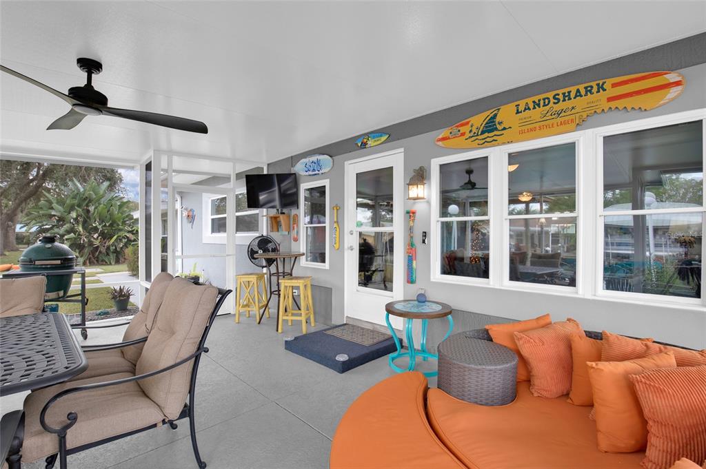 4121 South Roosevelt Point Homosassa, FL 34448 - Photo 34 of 47 a living room with furniture and a large window