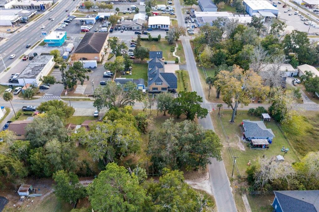 434 Southwest 14th Street, Unit A Ocala, FL 34471 - Photo 19 of 97 an aerial view of residential house with outdoor space and swimming pool