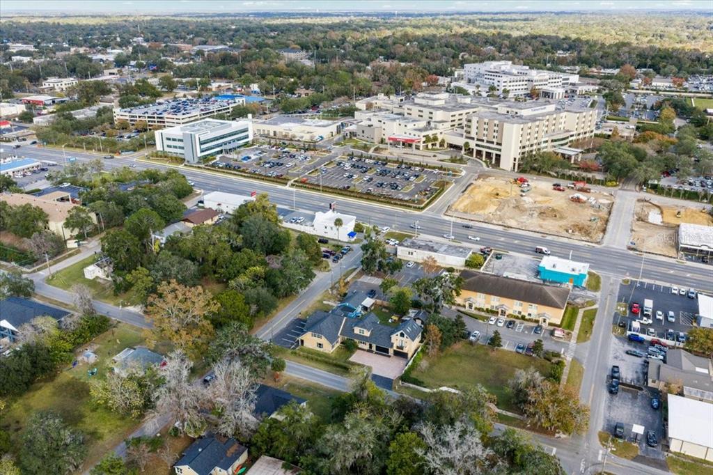434 Southwest 14th Street, Unit A Ocala, FL 34471 - Photo 26 of 97 an aerial view of a city with lots of residential buildings
