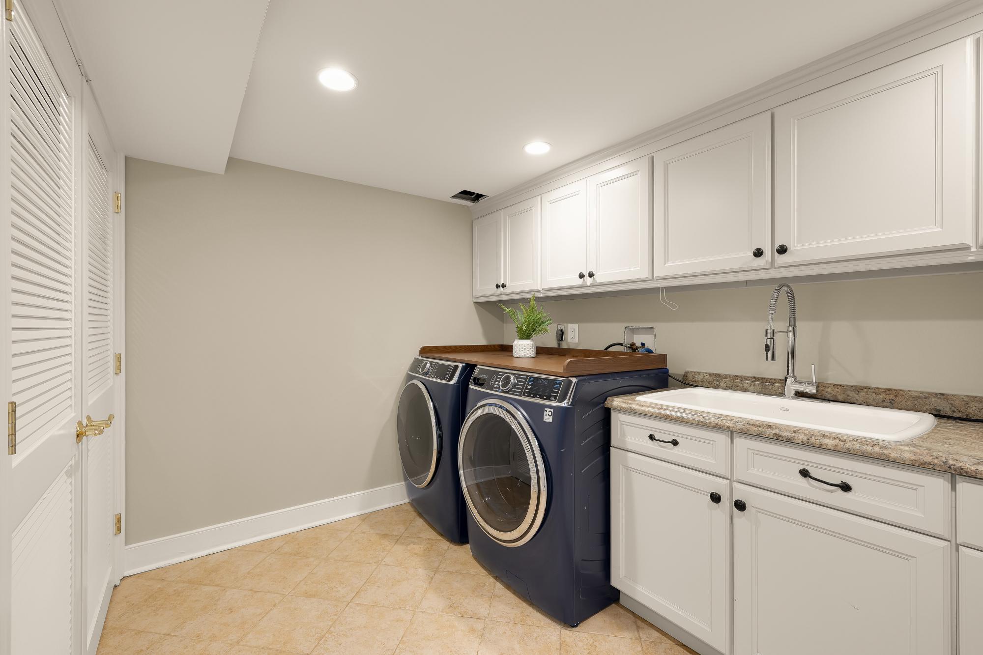 1832 Briar Ridge Court McLean, VA 22101 - Photo 33 of 43 Spacious laundry room with ample storage