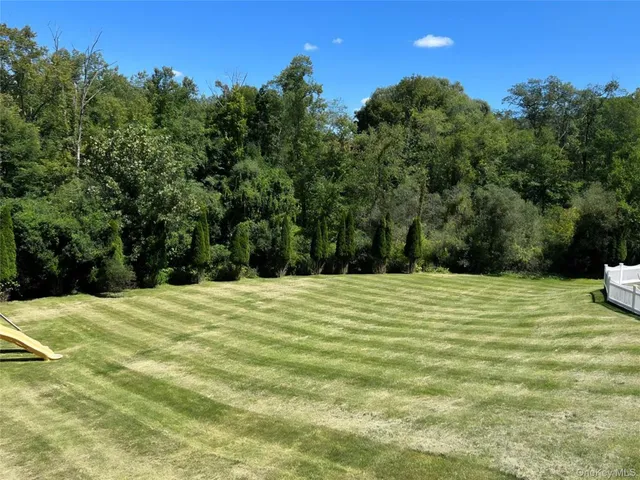 a view of an outdoor space and yard
