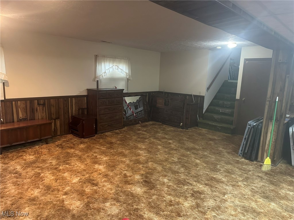 97 West Howe Road Tallmadge, OH 44278 - Photo 7 of 35 Basement with carpet