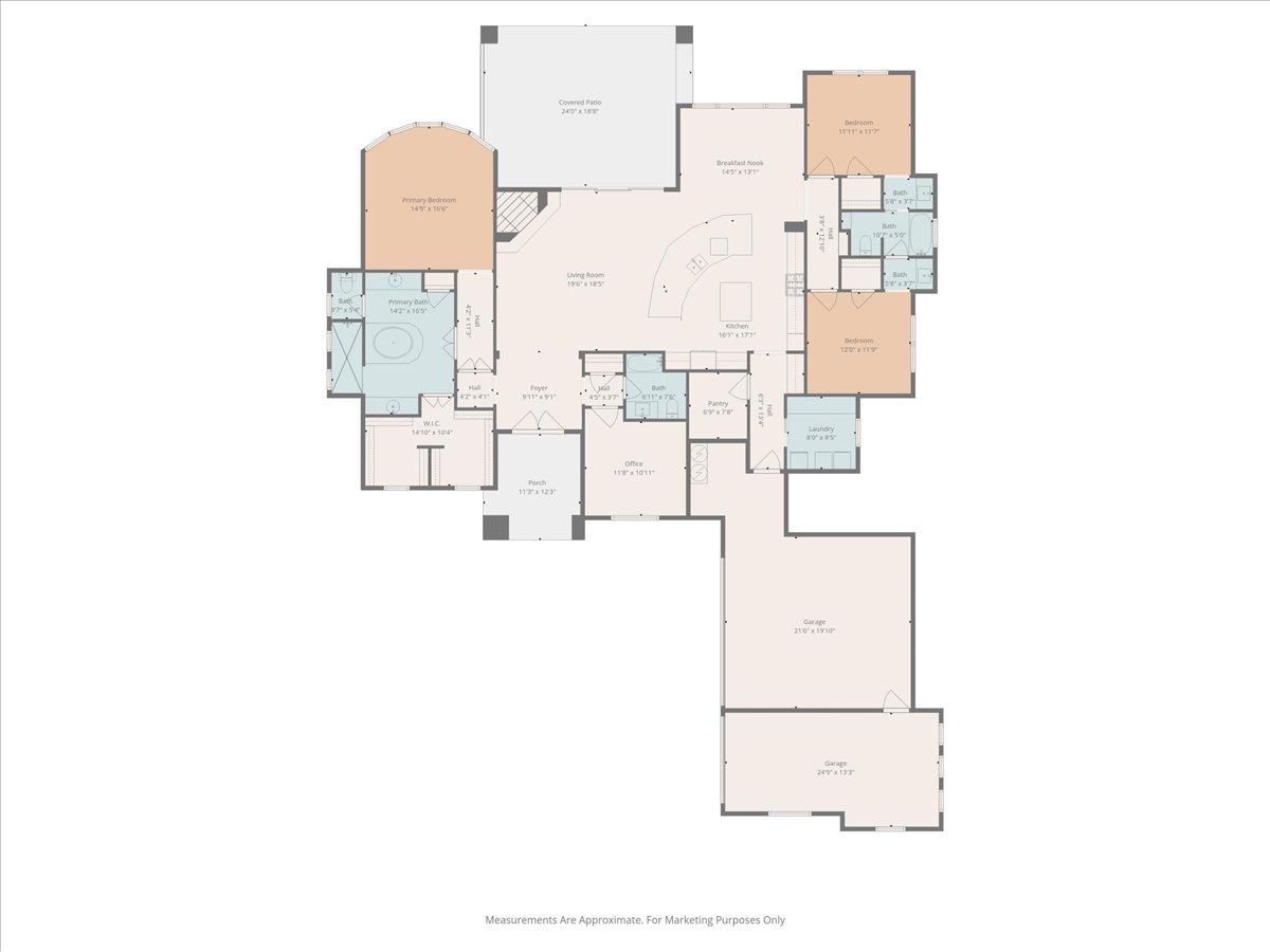 1930 Rothschild New Braunfels, TX 78132 - Photo 39 of 39 Floor plan