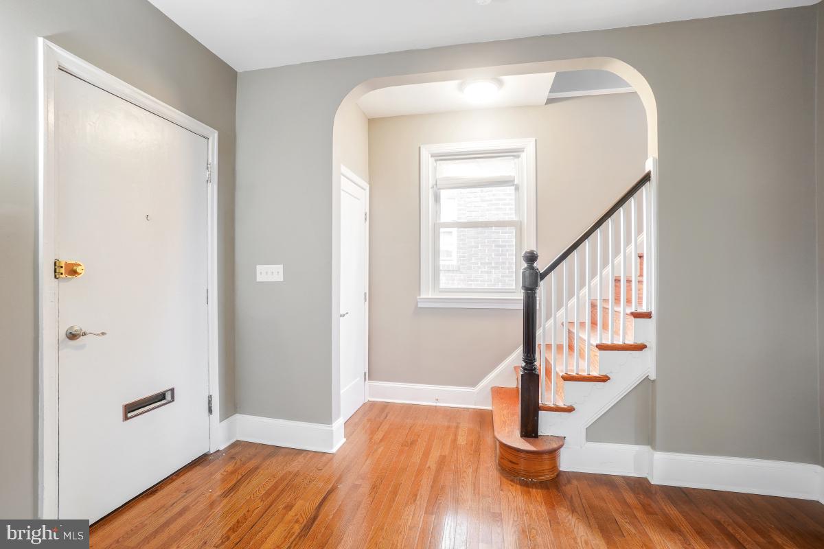 2615 Otis Street Northeast Washington, DC 20018 - Photo 24 of 45 a view of entryway with wooden floor