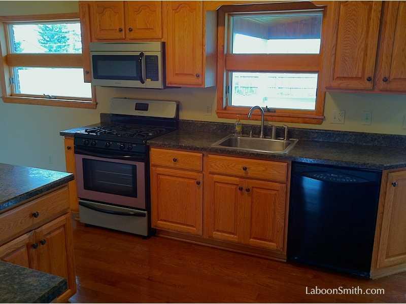 70 Barbara Road Latrobe, PA 15650 - Photo 2 of 25 Kitchen. Kitchen with updated appliances including gas stove, microwave, and dishwasher.