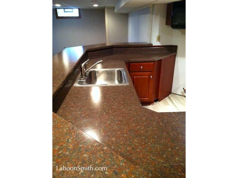 70 Barbara Road Latrobe, PA 15650 - Photo 14 of 25 Family Room. Downstairs bar/kitchenette with ample cupboard space.