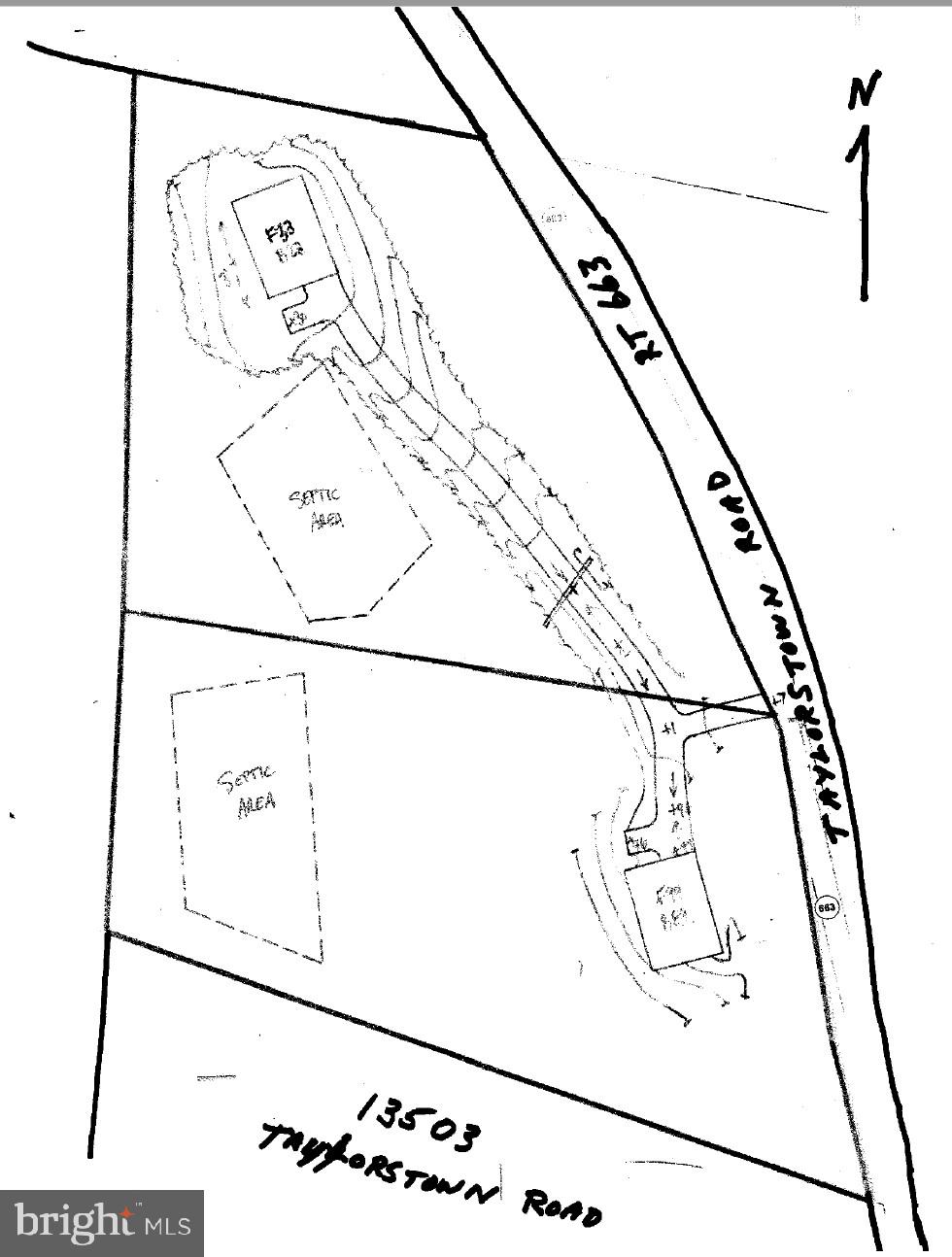 Taylorstown Road Leesburg, VA 20176 - Photo 4 of 15 Potential home/drainfield site & shared driveway.