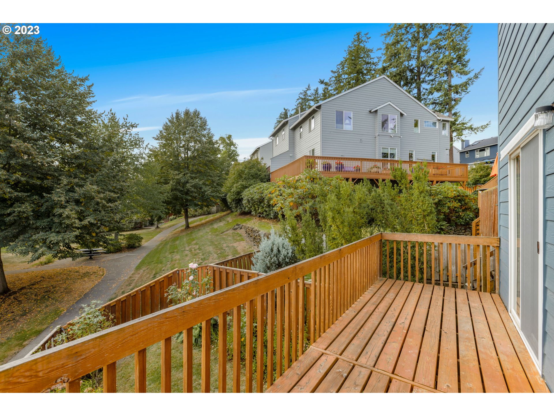 15530 Southwest Peridot Way Beaverton, OR 97007 - Photo 9 of 31 a view of balcony with wooden floor
