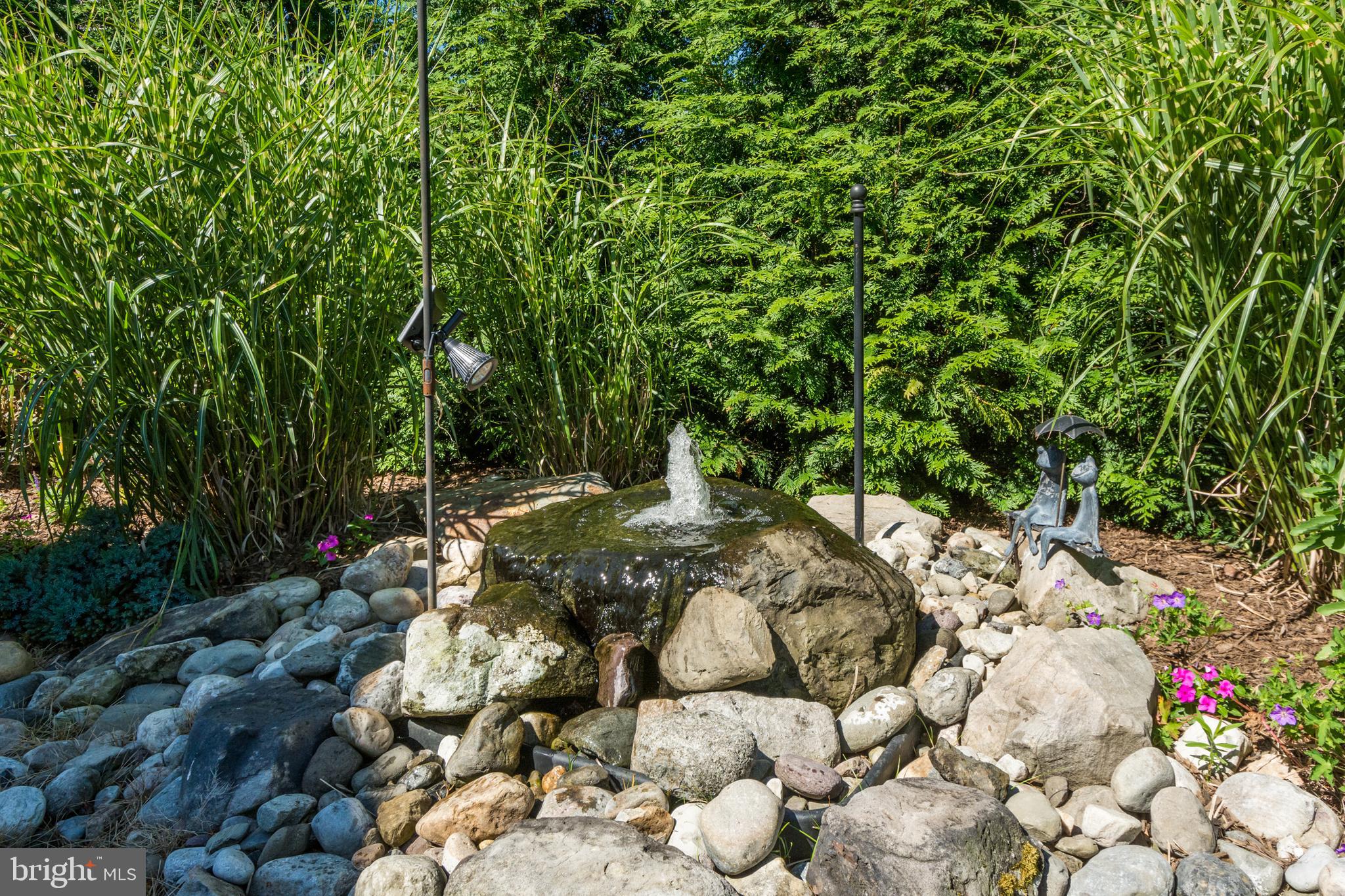 9752 Powder Hall Road Perry Hall, MD 21128 - Photo 114 of 129 STONE WATER FOUNTAIN FEATURE