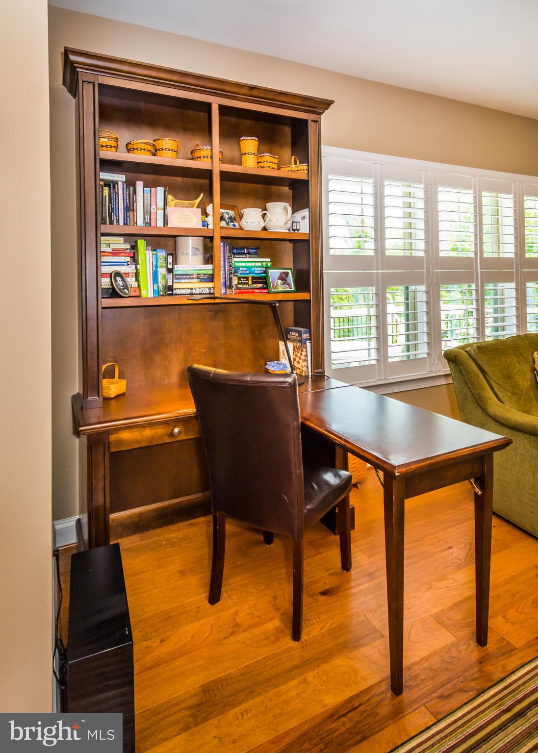 9752 Powder Hall Road Perry Hall, MD 21128 - Photo 37 of 129 FAMILY ROOM - CUSTOM BUILT DESK IS INCLUDED