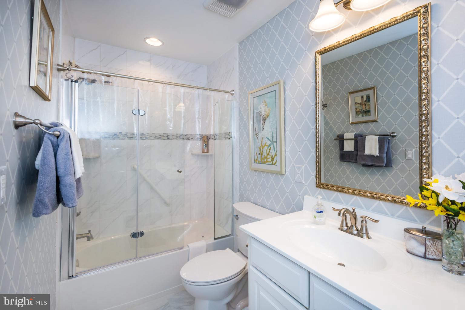 9752 Powder Hall Road Perry Hall, MD 21128 - Photo 79 of 129 UPPER LEVEL HALL BATHROOM