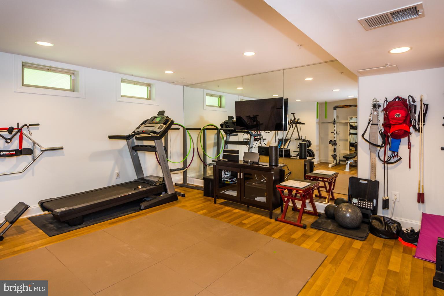 9752 Powder Hall Road Perry Hall, MD 21128 - Photo 86 of 129 LOWER LEVEL EXERCISE ROOM