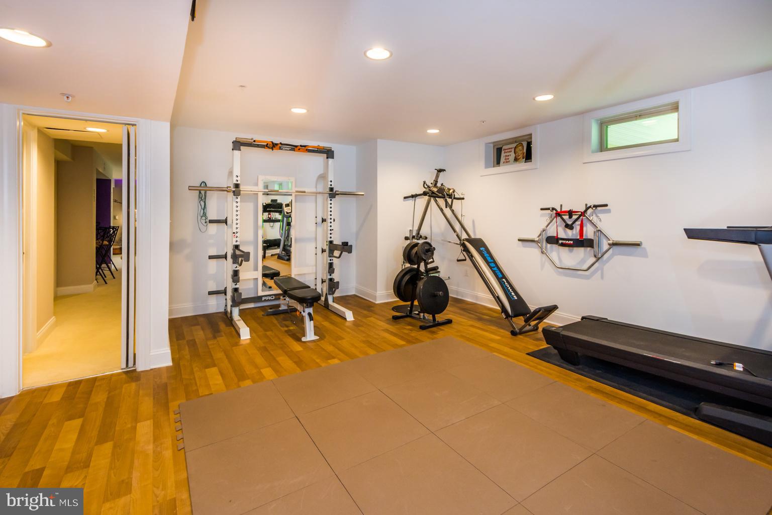 9752 Powder Hall Road Perry Hall, MD 21128 - Photo 87 of 129 LOWER LEVEL EXERCISE ROOM