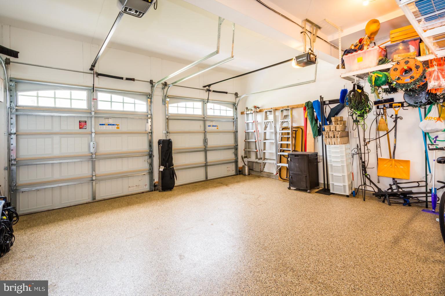 9752 Powder Hall Road Perry Hall, MD 21128 - Photo 92 of 129 GARAGE HAS A SEALED EPOXY FLOOR