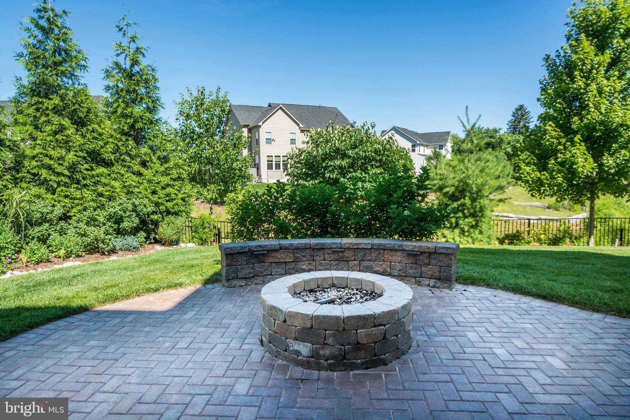 9752 Powder Hall Road Perry Hall, MD 21128 - Photo 100 of 129 BRICK FIRE PIT