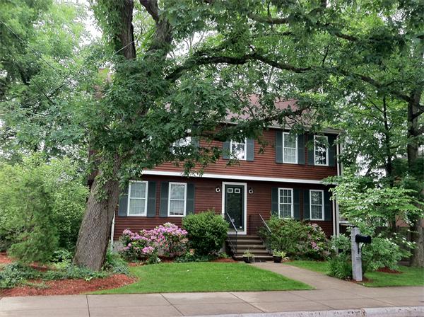 106 Desoto Road Boston, MA 02132 - Photo 1 of 27 a front view of a house with garden