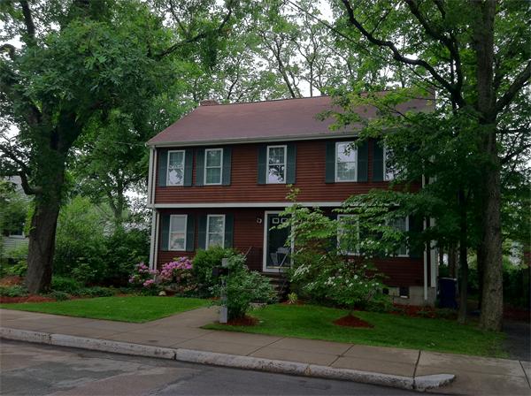 106 Desoto Road Boston, MA 02132 - Photo 3 of 27 a front view of a house with a yard