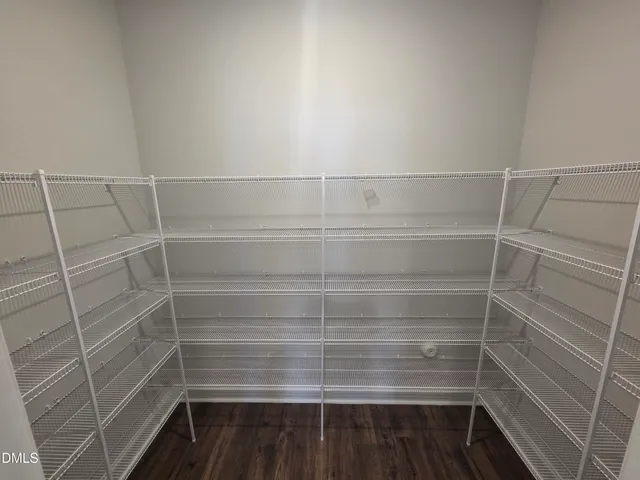 a view of a walk in closet