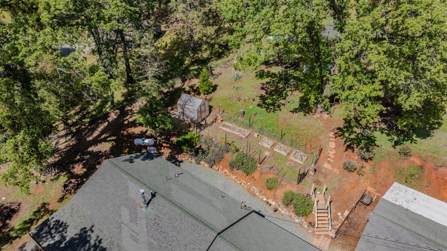 4821 Old Emigrant Trail East Mountain Ranch, CA 95246 - Photo 59 of 65 an aerial view of residential house with outdoor space