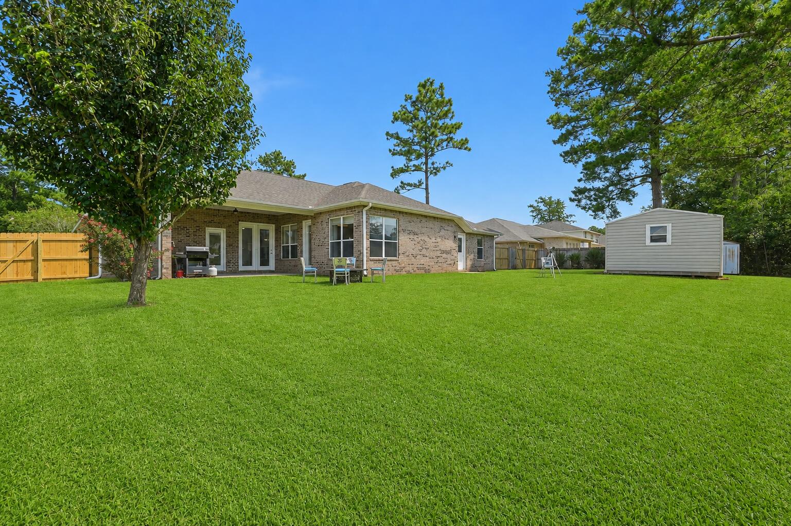 5925 Wind Trace Road Crestview, FL 32536 - Photo 33 of 46 Let's explore backyard amenities!