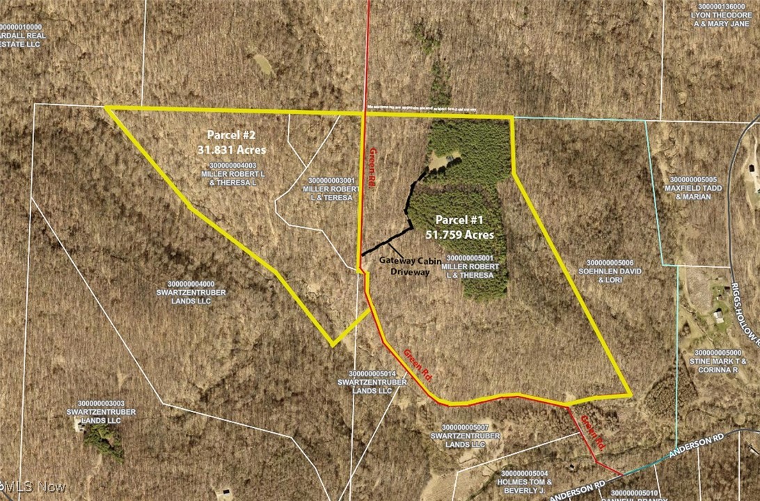 Green Road Tippecanoe, OH 44699 - Photo 50 of 50 Aerial view of property's location featuring property parcel outlined