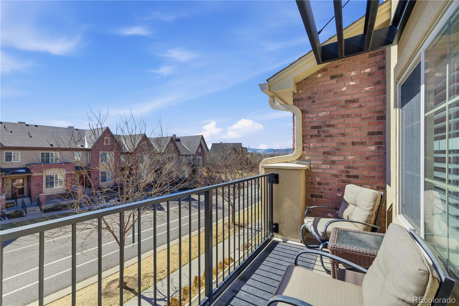 950 Elmhurst Drive, Unit C Highlands Ranch, CO 80129 - Photo 20 of 31 a view of balcony with furniture