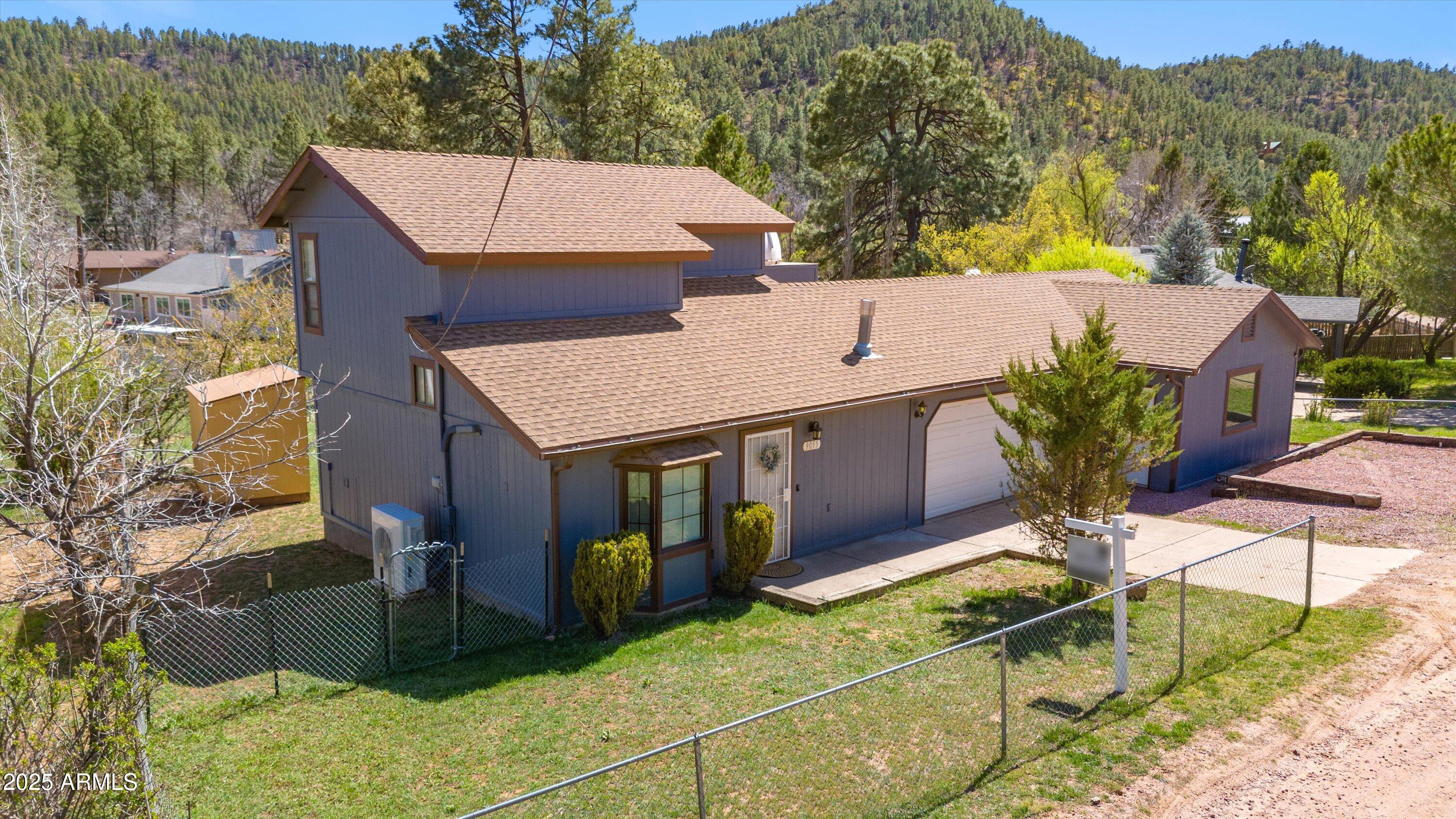 9055 Juniper Road Strawberry, AZ 85544 - Photo 30 of 42 32-Aerial Front
