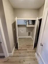 a view of walk in closet