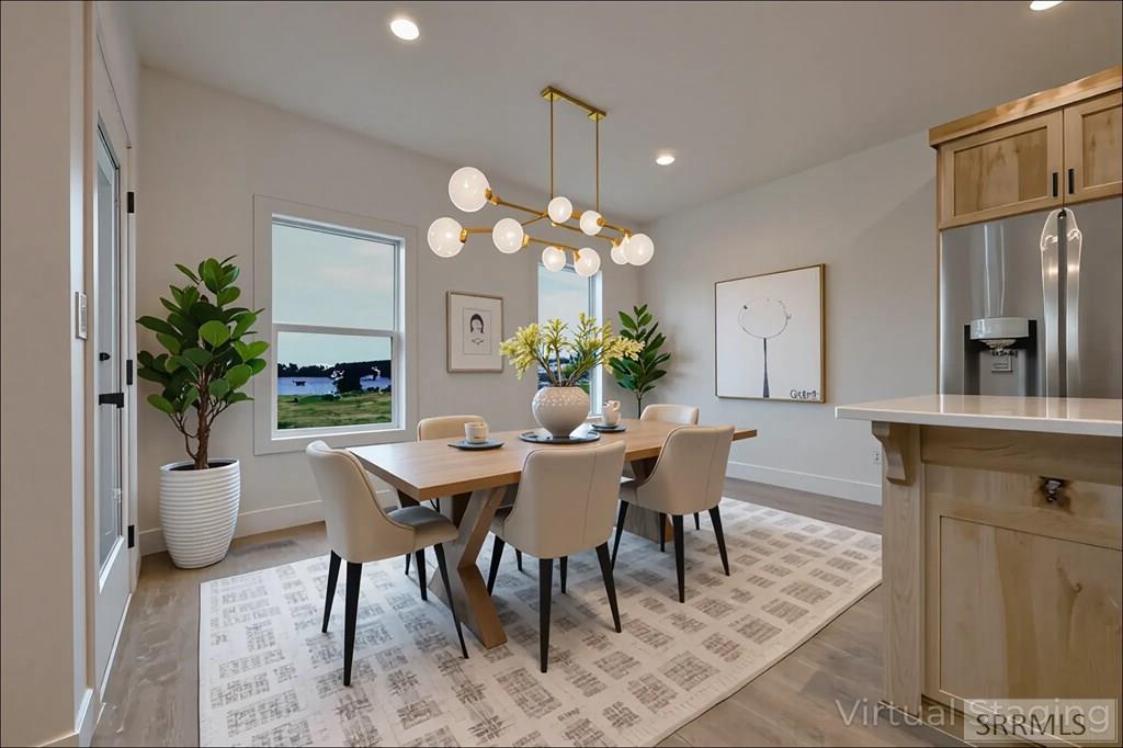 285 Moonlight Drive Shelley, ID 83274 - Photo 15 of 51 Virtually Staged Dining Area