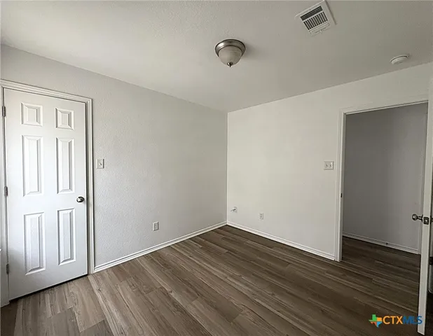 wooden floor in an empty room