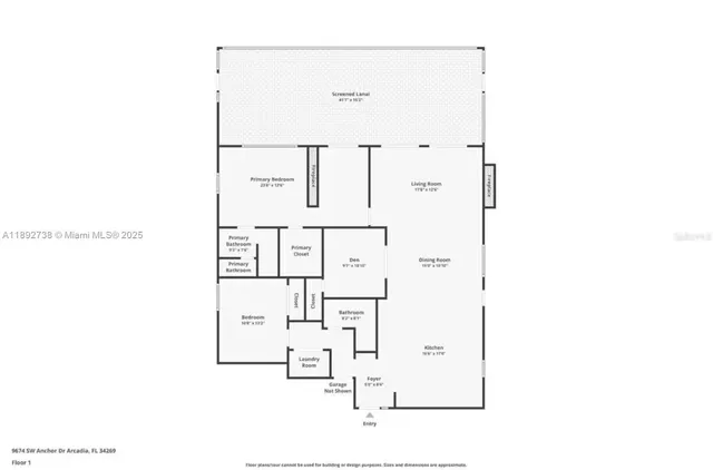 $3,500 | 9675 Southwest Anchor, Unit 9674, Arcadia, FL 34269