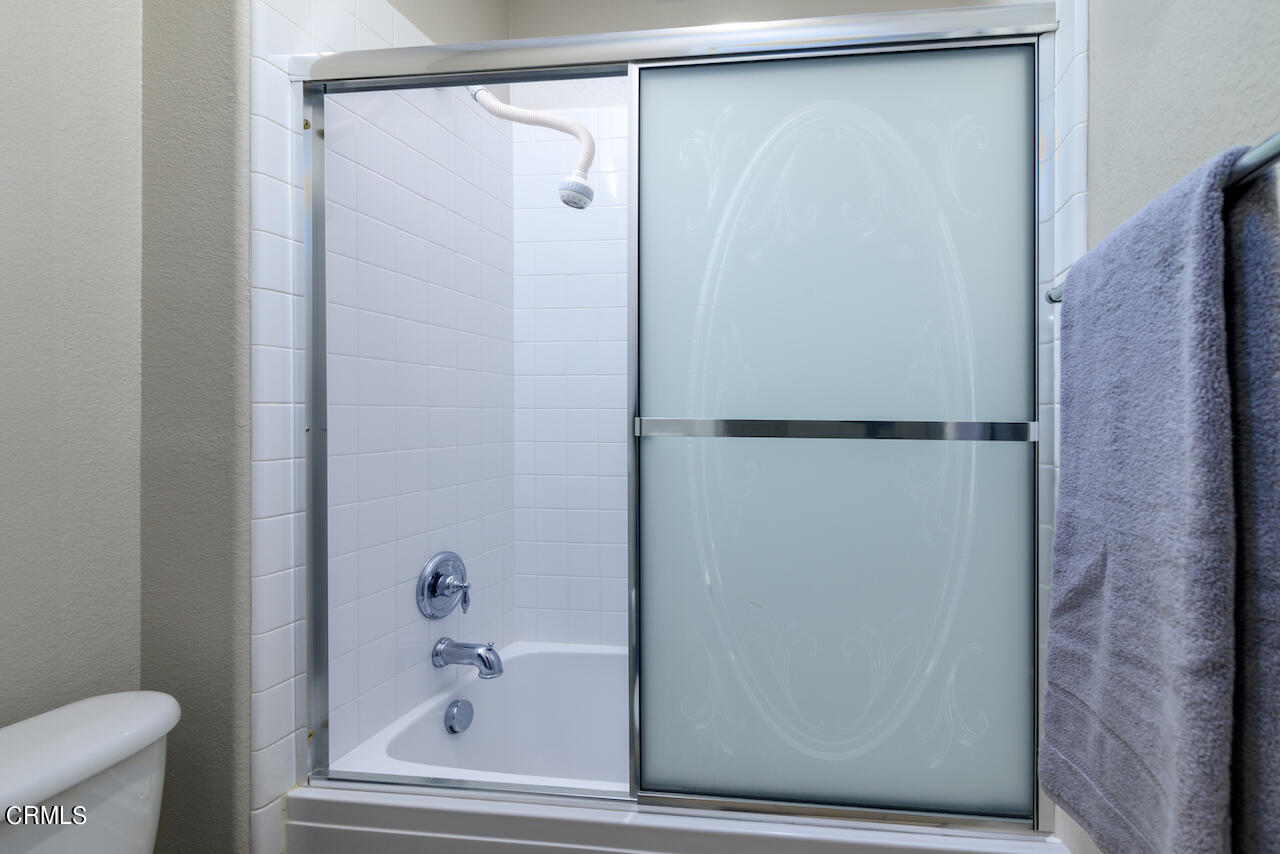 3716 E Park Camarillo, CA 93012 - Photo 24 of 29 a bathroom with a glass shower door