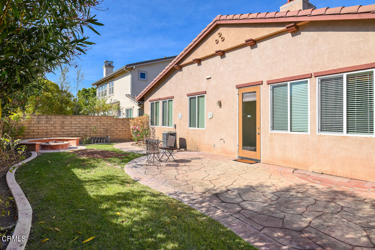 3716 E Park Camarillo, CA 93012 - Photo 27 of 29 a backyard of a house with seating space